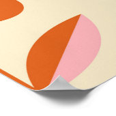 70のレトロシームレスなパターン。60sおよび70sの美的 ポスター (角)