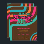 70のレトロディスコ踊り誕生日ブギーグルービー<br><div class="desc">おもしろいレトロ70の誕生日パーティー。</div>