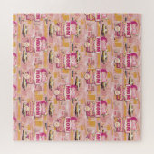 70のレトロベガススタイルすごいママ常忙しに24/7 ジグソーパズル (横)