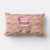 70のレトロベガススタイルすごいママ常忙しに24/7 ランバークッション (正面)