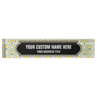 70の壁紙パターン デスクネームプレート