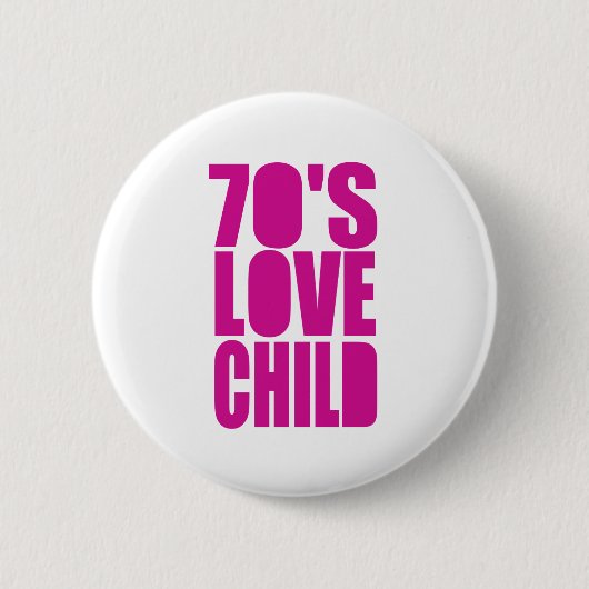 70の愛の子 缶バッジ (正面)