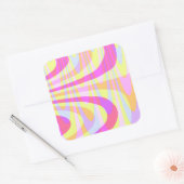 70の渦巻き スクエアシール (封筒)