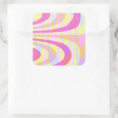 70の渦巻き スクエアシール (バッグ)