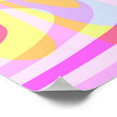 70の渦巻き ポスター (角)