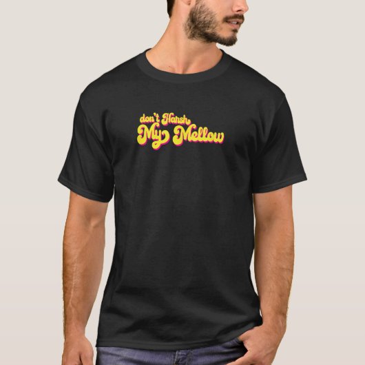 70の私のまろやかなおもしろいことわざ Tシャツ (正面)