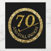 70まだスイングイン ワインラベル (シングルラベル)