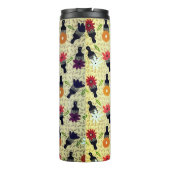 70アフロ・ピックと花 タンブラー (裏面)