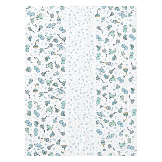 70インチ×52(Passover Seder Tablecloth) テーブルクロス (正面)