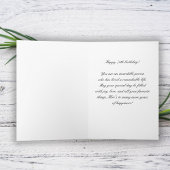 70エレガントと素晴らしいオーナメント70誕生日 カード