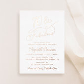 70エレガント歳と素晴らしい70歳の誕生日パーティー 箔招待状