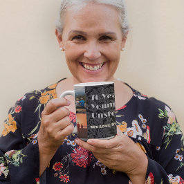 70カスタム歳の女性のための写真コラージュのギフト マグカップ