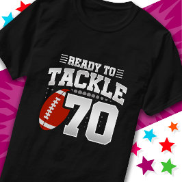 70サッカーパーティー70誕生日 Tシャツ