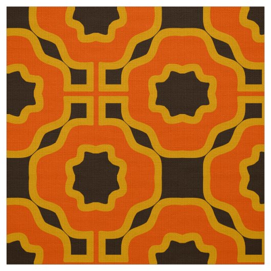 70スタイリッシュ年代レトロモダン織物 ファブリック (見本)