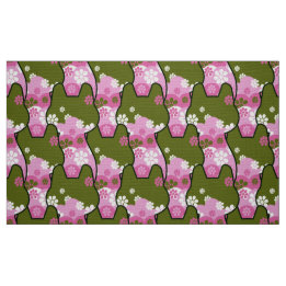70スタイリッシュsレトロモダンファブリック – Cat kitten Fabric ファブリック