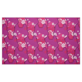 70スタイリッシュsレトロモダンファブリック – Cat kitten Fabric ファブリック