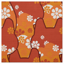 70スタイリッシュsレトロモダンファブリック – Cat kitten Fabric