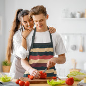 70ストライプ年代 エプロン