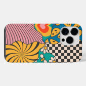 70ズヒッピースタイル iPhoneケース (裏面横)
