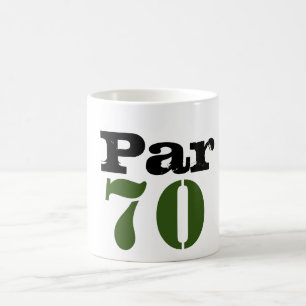 70パーゴルフコース70歳誕生日 コーヒーマグカップ