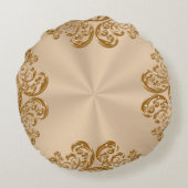 70パーソナライズされた周年または誕生日枕 ラウンドクッション (裏面)