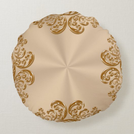 70パーソナライズされた周年または誕生日枕 ラウンドクッション (裏面)