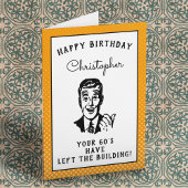 70パーソナライズされた誕生日オーバーザヒルおもしろい カード