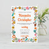 70ファンキーインスパイアの花結婚力 招待状 (スタンド正面)