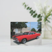 70'プリマスGTX ポストカード (スタンド正面)