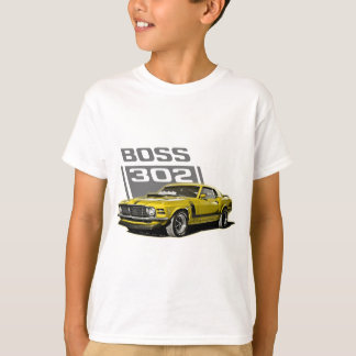 70ボス302の黄色 Tシャツ