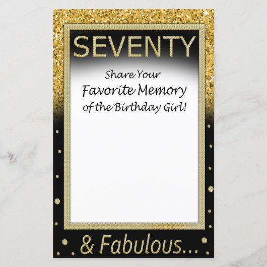 70人お気に入りのの誕生日 (正面)