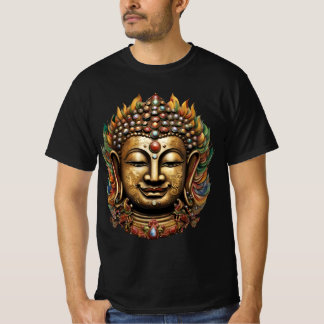 70仏文殊菩薩 – 仏面Tシャツ Tシャツ