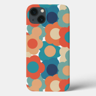 70代の花 iPhone 13ケース