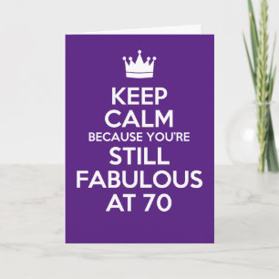 70保誕生日カードであなたは最高の カード