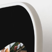 70個のカスタマイズ可能なフォトコラージュ ピックルボールラケット (左詳細)