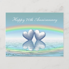 70周年プラチナハート ポストカード