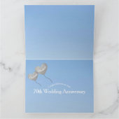 70周年プラチ結婚ナ気球（大型） カード (内部)