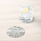 70周年版の編集可能 ペーパーコースター (インサイチュ)