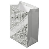 70周年版の編集可能 ミディアムペーパーバッグ (正面アングル)