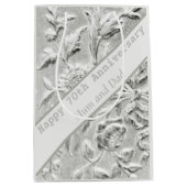 70周年版の編集可能 ミディアムペーパーバッグ (正面)