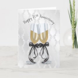 70周年結婚シャンパントースト カード