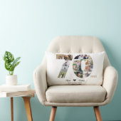 70周年結婚記念写真 ランバークッション (椅子)