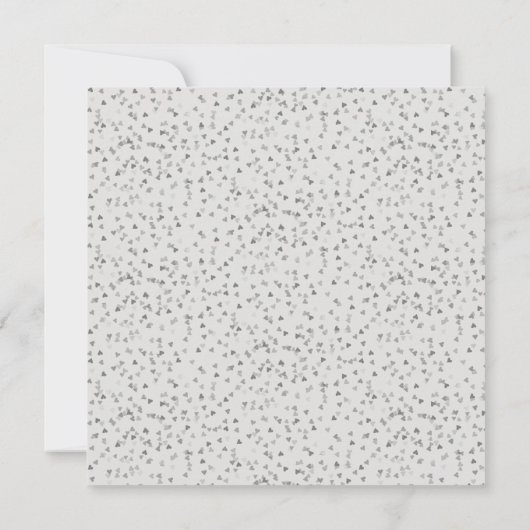 70周年記念たった今結婚しました結婚の写真広場 招待状 (裏面)