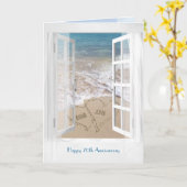 70周年記念オープンビーチ カード (黄色い花)