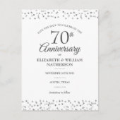 70周年記念ハート紙吹雪保存日 案内ポストカード (正面)