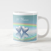 70周年記念プラチナハート ジャンボコーヒーマグカップ (右)