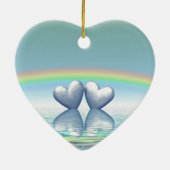 70周年記念プラチナハート セラミックオーナメント (裏面)