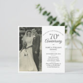 70周年記念写真結婚広場 招待状 (スタンド正面)