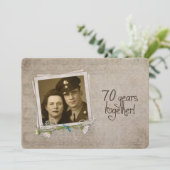 70周年記念結婚オープンハウス 招待状 (スタンド正面)