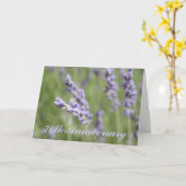 70周年記念結婚グリーティングカード カード (黄色い花)